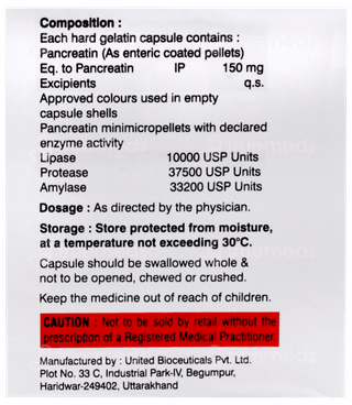 Pancreote 10000 Capsule 10